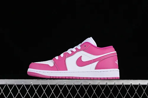 All categories Air Jordan Jordan series basketball shoes Air Jordan 1 Low Air Jordan 1 Low AJ1 Joe 1 rose red low-top cultural and leisure sports sneakers FV8486-600